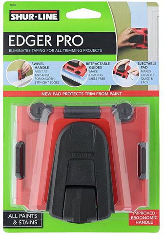 Paint Edger Set with Guide Wheels and Rotatable Handle