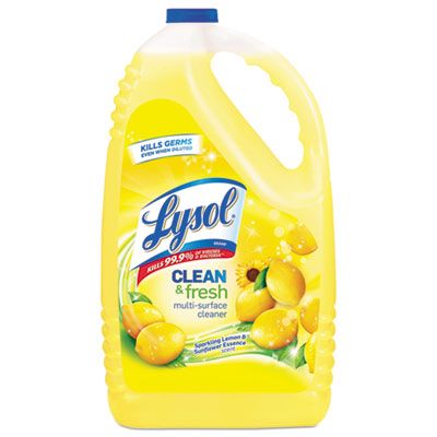 Lysol Clean and Fresh Multi-Surface Cleaner (Sparkling Lemon and Sunflower Essence) (144 Oz)