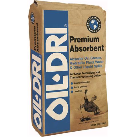 Oil-Dri Premium Absorbent Bag (50 lbs)