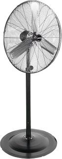 Industrial Stand Fan, Oscillating, High Velocity 3 Speed (30")