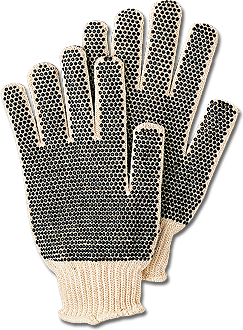 Dotted Cotton Glove (Sure Grip)