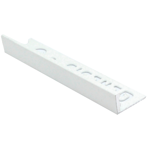 Straight Edge Shiny Trim (White) (10mm 8')