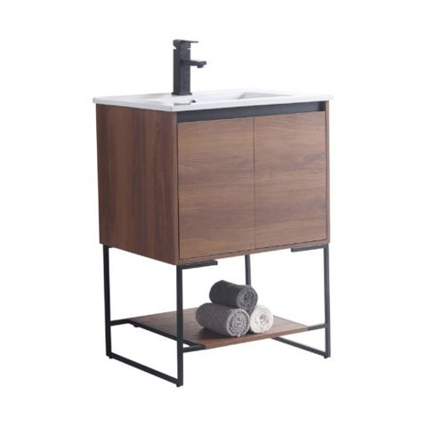 Urbania II Vanity 2 Door (Walnut) (24")