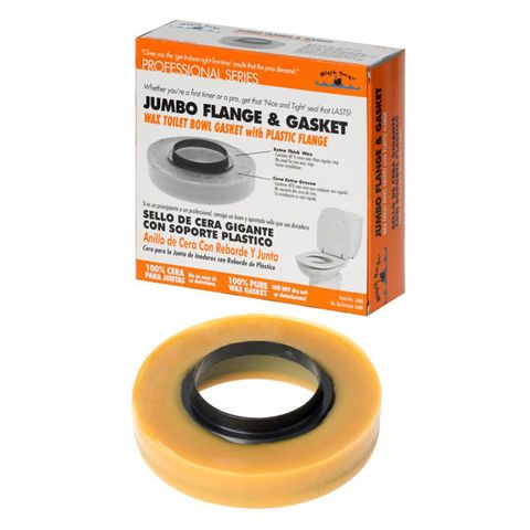 Jumbo Wax Gasket w/ Flange