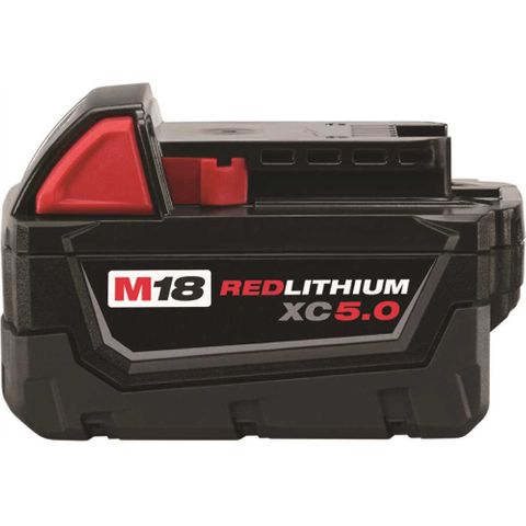 Milwaukee M18 18-Volt 5.0 Ah Lithium-Ion XC Extended Capacity Battery Pack