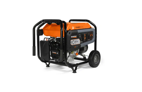 Generac GP 6500-Watt Recoil Start Gasoline-Powered Portable Generator w/ 20' Cord and CO-Sense, 49-ST/CSA