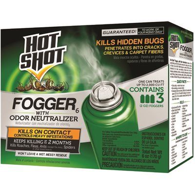 Insect Fogger Aerosol with Odor Neutralizer (2 oz) (3 Pack)