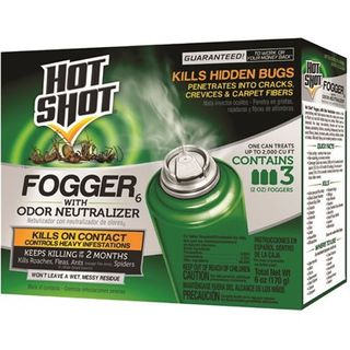 Insect Fogger Aerosol with Odor Neutralizer (2 oz) (3 Pack)