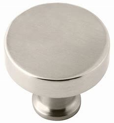 Lyndall Pivoting Shower Door Knobs (Nickel) (1-9/16")