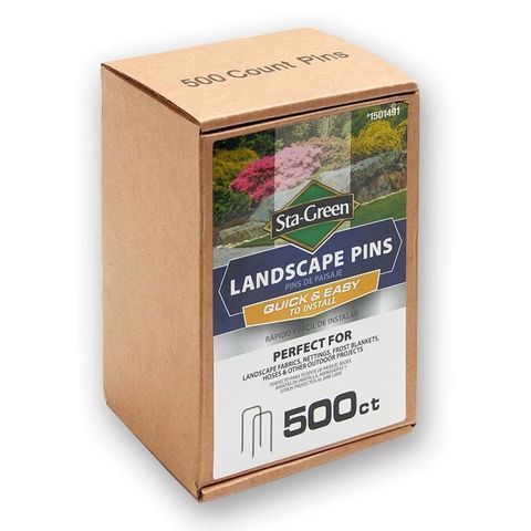 Sta-Green Landscape Pins (4") (500 Pack)