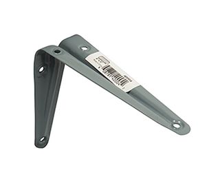 Shelf Bracket - Gray (4" x 5")