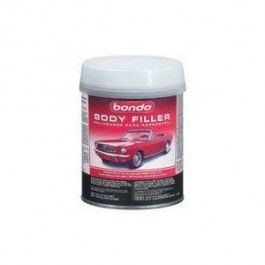 Bondo 262 Lightweight Body Filler W/ Cap & Red Cream Hardener (Quart)