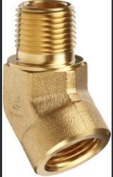 1/2" Brass 45 Street Elbow