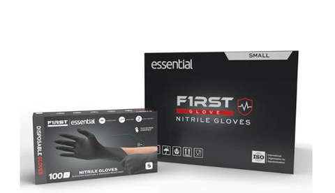 Heavy Duty Nitrile Gloves (Medium) (Powder Free) (50 Pair)