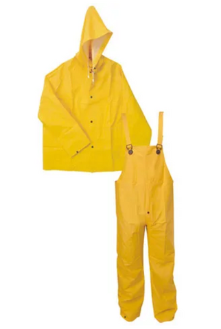 Rain Suit (3 Piece) (PVC) (Small)