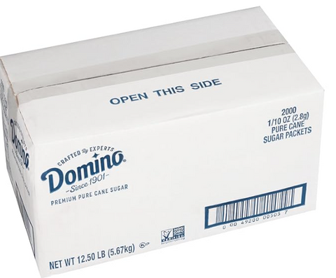 Domino Sugar Packets (2,000 Case)