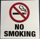 No Smoking Signs