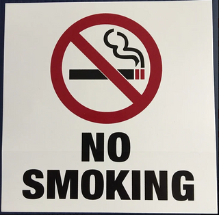 No Smoking Signs