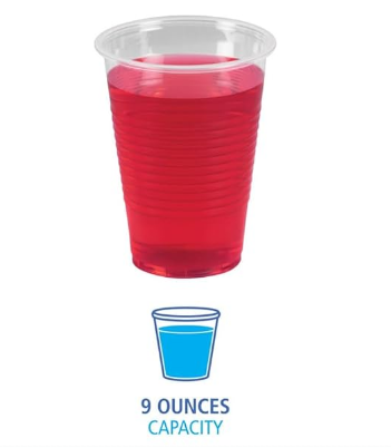 Plastic Cup (9 oz) (960 Case)