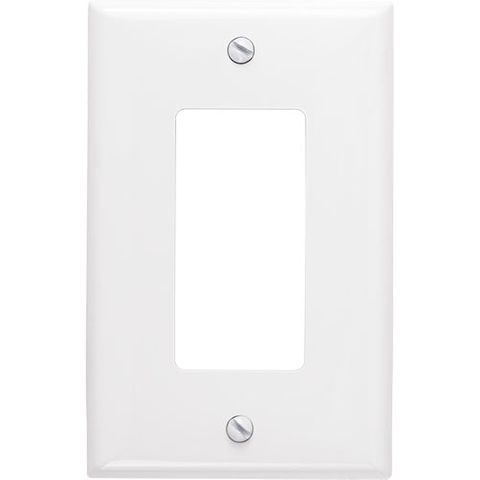 Mid-Size Decora / GFCI Wall Plate (1 Gang) (Unbreakable Polycarbante)