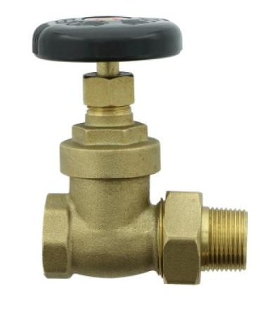 Straight Radiator Gate Valve (3/4")