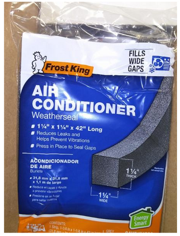 Air Conditioner Weatherseal (1 1/4" x 42")