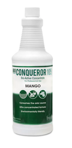 Conqueror 105 Enzymatic Odor Counteractant (Mango) (32 oz) (12 Case)