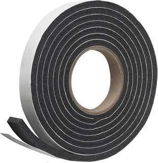 Sponge Rubber Weatherseal (Black) (3/8" x 10')