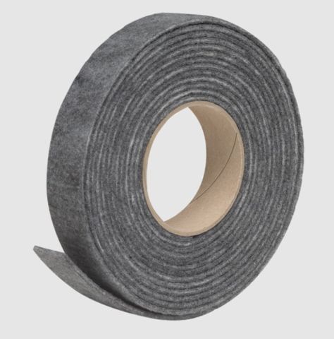 Felt Nail-On Weatherseal (Gray) (5/8" x 17')