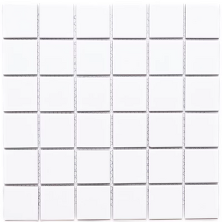 2" x 2" Mosaic Tiles (White)