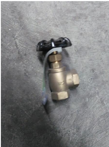 1/2" Angle Globe Stop Valve