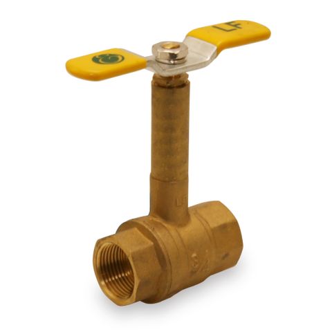 Brass Long Bonnet Ball Valve (1/2") - Threaded