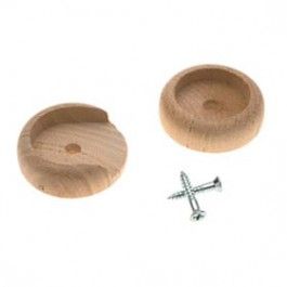 Wood Closet Pole Bracket (Pair)