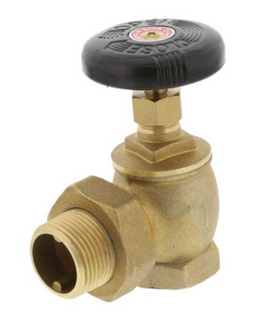 Steam Radiator Angle Valve (1")