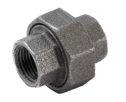 1/2"  Black Union
