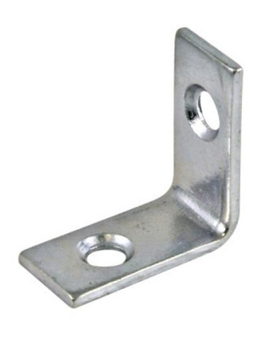 Corner Brace (Zinc Plated) (1-1/2") (4 Pack)