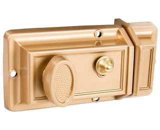 Rim Nightlatch Deadlock (Solid Brass)