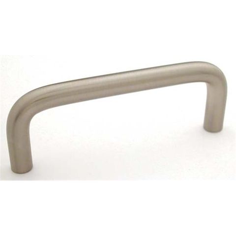 Drawer Pull, Trendset Solid Brass U-Shaped, (Chrome) (3")