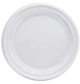 Plastic Plate (9") (500 Case)