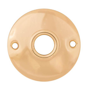 Door Knob Rosette (Polished Brass)