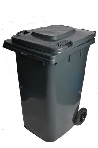 Roll Out Container w/ Lid (95 Gal) (Gray)