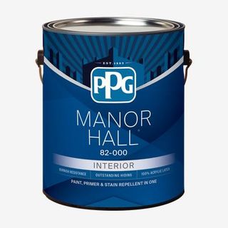 Manor Hall Interior Latex Paint & Primer - Midtone/Intermediate Base (Semi Gloss) (INSERT COLOR) (0-VOC) (Gallon)