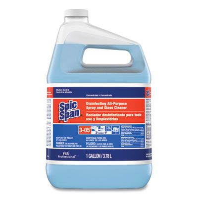 Spic & Span Disinfecting All-Purpose Spray and Glass Cleaner, Concentrated (Gallon) (2 Case)