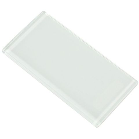 Glass Tile (3" x 6") (11 Sq Ft) (Super White)