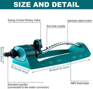 Oscillating Sprinkler (15 Hole)