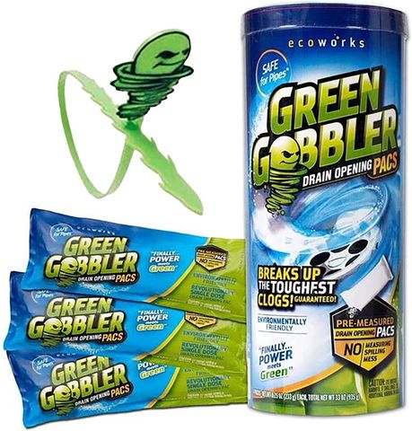 Green Gobbler Drain Clog Remover (3 Pack)