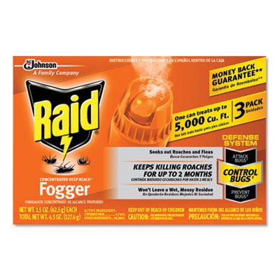 Raid Concentrated Deep Reach Fogger (1.5oz) (36 Pack)