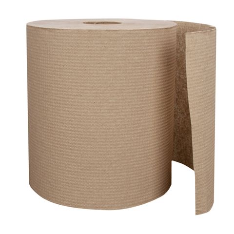Right Choice Hardwound Roll Towels (1Ply) (700') (Brown) (6 Case)