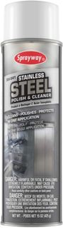 Sprayway Stainless Steel Cleaner and Polish (Oil-based) (15 Oz)