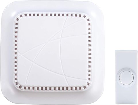 Heath Zenit Wireless Door Chime and Push Button (White)